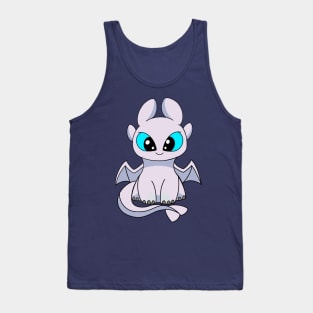 Light fury, How to train your dragon, night light fury, cartoon character Tank Top